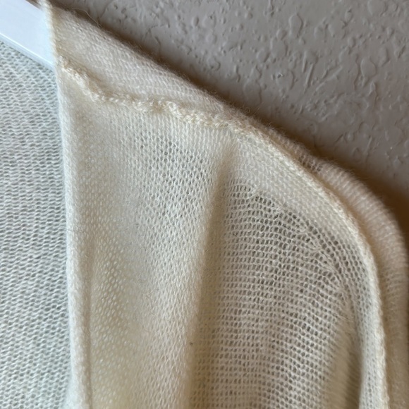 Banana Republic Tie Front Waterfall Cardigan Sweater Size Small - Picture 6 of 10